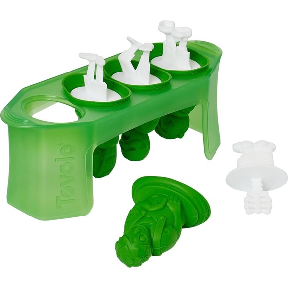 Silicone DIY Zombie Popsicle Mold BPA Free Makes 4 Halloween - Picture 3 of 11